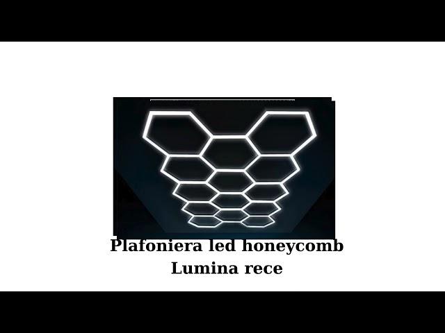 Led tavan Honeycomb - Plafoniera led honeycomb sistem led fagure  Iluminatinteligent ro