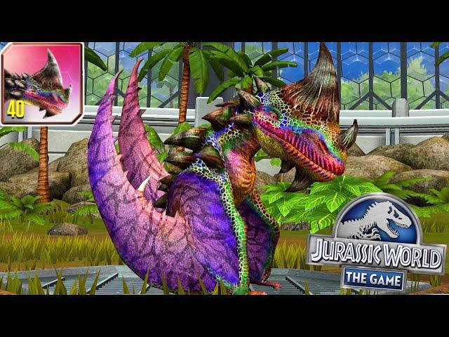 Jurassic World: The Game EP332 TAPEJALOCEPHALUS LV MAX