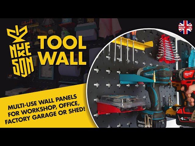 Nukeson Tool Wall Panels - Customise Your Workspace!