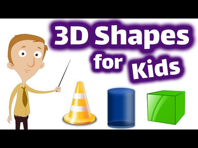 3D Shapes for Kids | Homeschool Pop