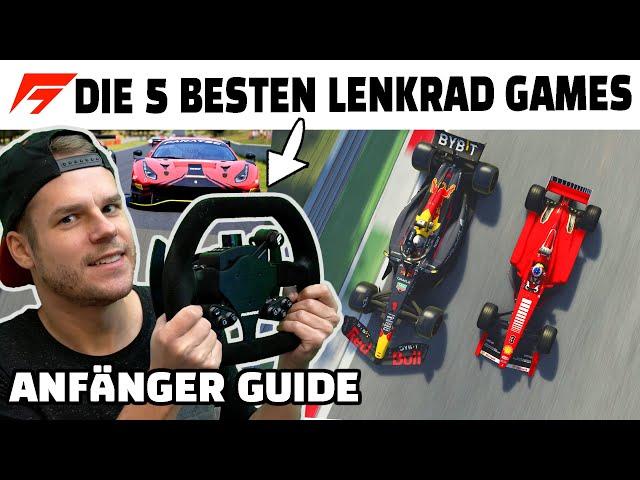 Die 5 besten Rennspiele und Rennsimulationen mit Lenkrad: Ein Anfänger Guide