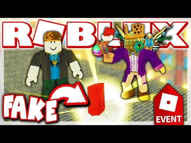 FAKE EGGMIN 2018 EGG TROLLING!! *THEY BELIEVED ME!* (ROBLOX Egg Hunt 2018 Event)