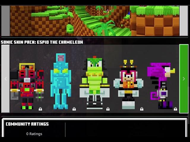 Minecraft Sonic Skins! (MECHA SONIC!)