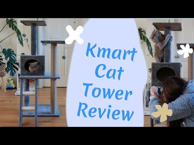 Kmart Cat Tower unboxing and honest review [ENG]