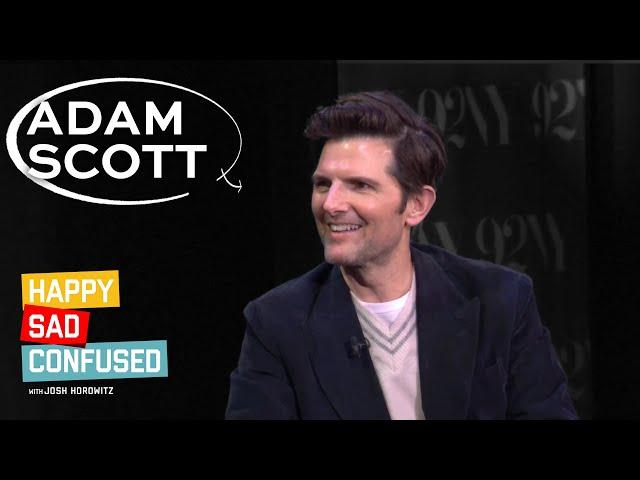 Adam Scott talks SEVERANCE, PARKS & RECREATION, STEP BROTHERS I Happy Sad Confused