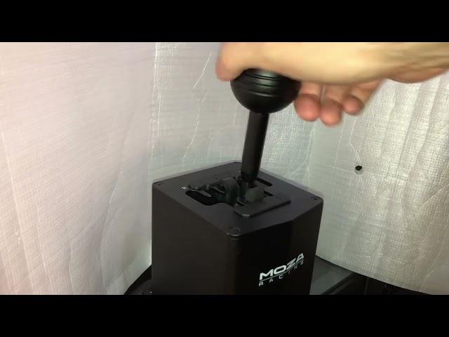 Moza Racing HGP H Shifter DIY Mod to Sequential Shifter SGP Standalone Demo @OneeeeSport