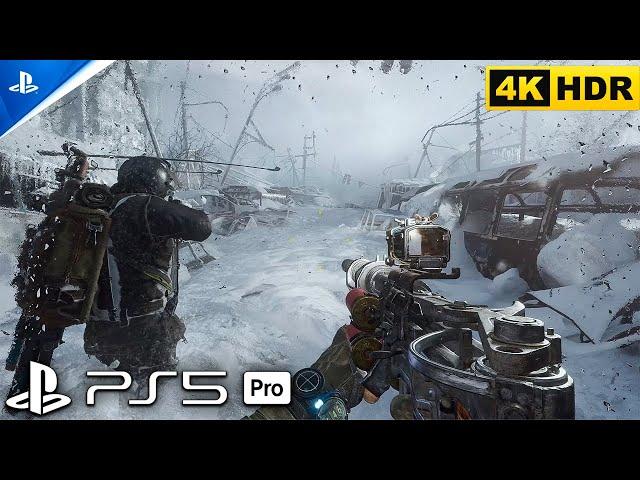 (PS5 PRO) METRO EXODUS Looks AMAZING on PS5 | Next-Gen ULTRA Graphics Gameplay [4K 60FPS HDR]