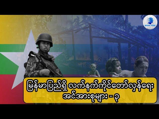 မြန်မာပြည်ရှိ လက်နက်ကိုင်တော်လှန်ရေး အင်အားစုများ - ၃