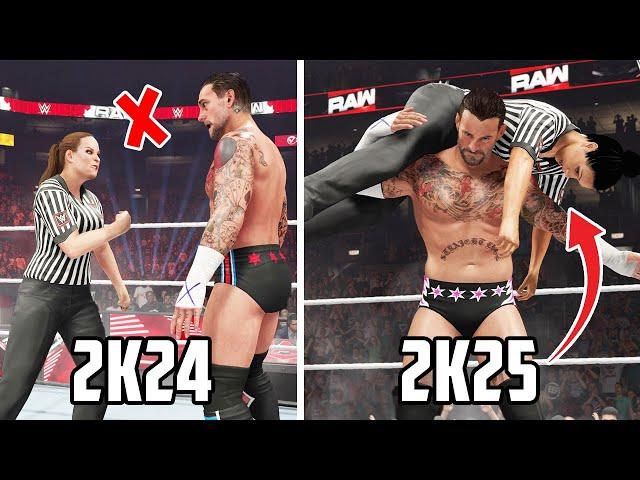 13 Things WWE 2K25 Does Better Than WWE 2K24 (Features & others)