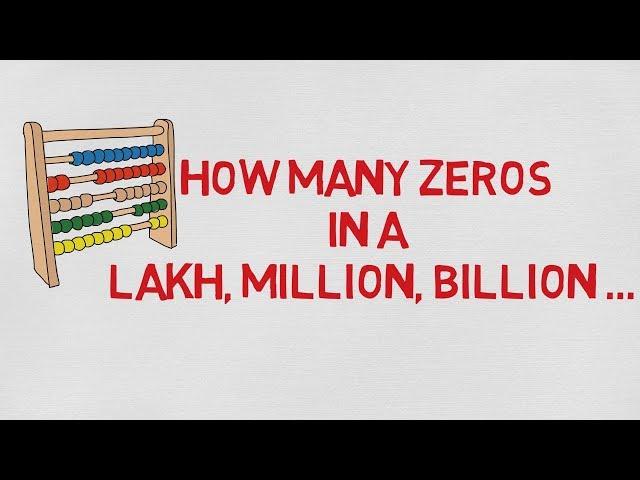 How many zeros in Million, Billion, Trillion - vlogboard