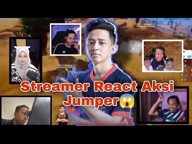 Reaction Streamer Malaysia lihat Jumper Chicken Solo Squad Sea Games PubgMobile