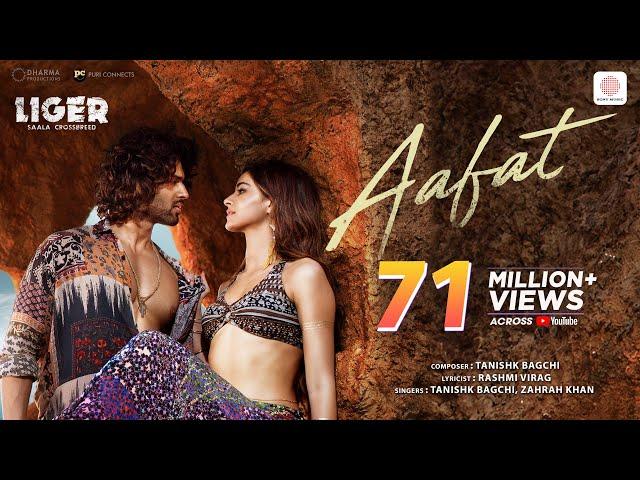 Aafat|Official Music Video | Liger |Vijay Deverakonda, Ananya Panday |Tanishk, Zahrah, Rashmi Virag