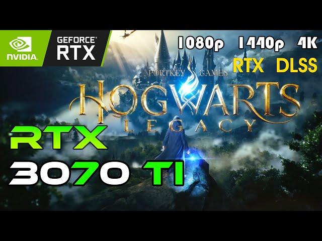 Hogwarts Legacy - RTX 3070 Ti FPS Test (1080p/1440p/4K) RTX DLSS