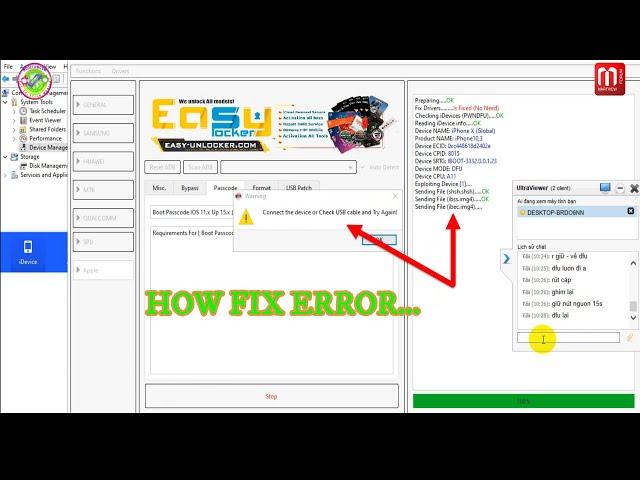 HOW FIX ERROR **Sending File (ibec.img4)....**BYPASS IPHONE X iOS 15 PASSCODE SIM WORKING BY EFT PRO