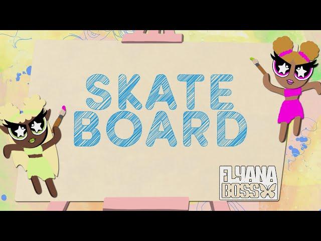 Flyana Boss - Skateboard (Lyric Video)