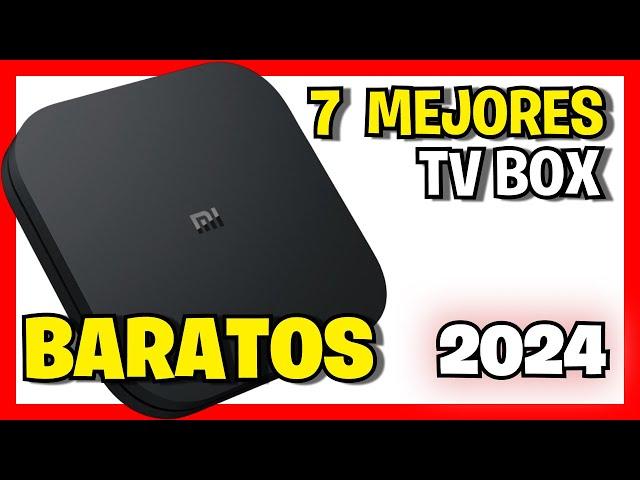  LAS 7 MEJORES TV BOX CALIDAD PRECIO DE AMAZON EN 2024 | TV BOX BARATAS / ANDROID / XIAOMI