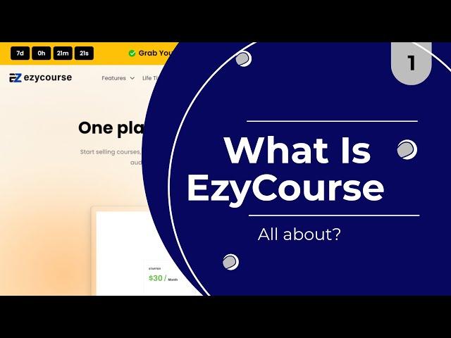 EzyCourse Review & Tutorial | All-in-one Online Course Platform