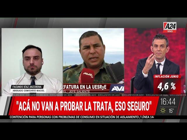  LOAN: "ACÁ NO VAN A PROBAR LA TRATA" - ABOGADO del COMISARIO WALTER MACIEL