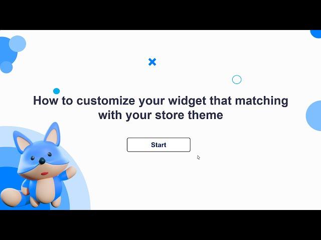 How to customize your widget that matching with your store theme - NestDesk Help Center