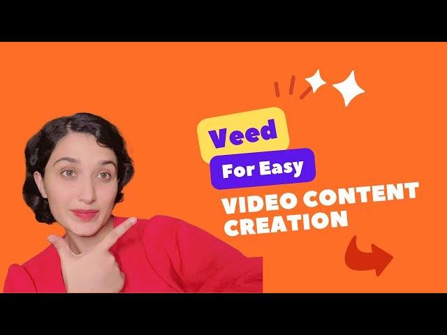 Revolutionize Your Video Creation with #VEED Fast, Easy, and Professional!