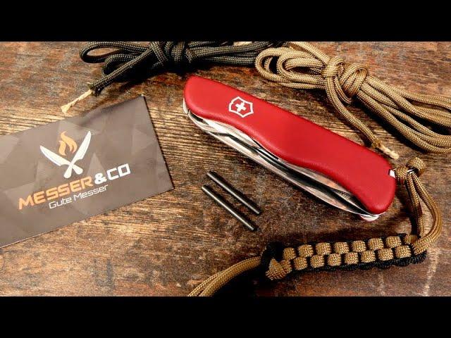 Victorinox "Firestarter" / Wanger Zündelzwerge XS & Paracord Feuerstarter / Modifikation