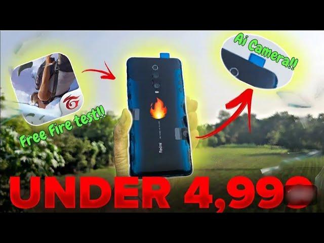 Redmi k20 pro just ₹5K  Cashify super sale Grade D  》Free fire Testing #unboxing #video