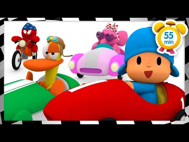 POCOYO MAGYARUL –️ A LEGGYORSABB AUTÓ | [55 perc] Teljes Epizódok | Rajzfilm gyerekeknek