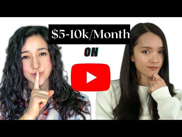 She Makes $5-10K/Month on YouTube With Less Than 1000 Subscribers | Passive Income Streams