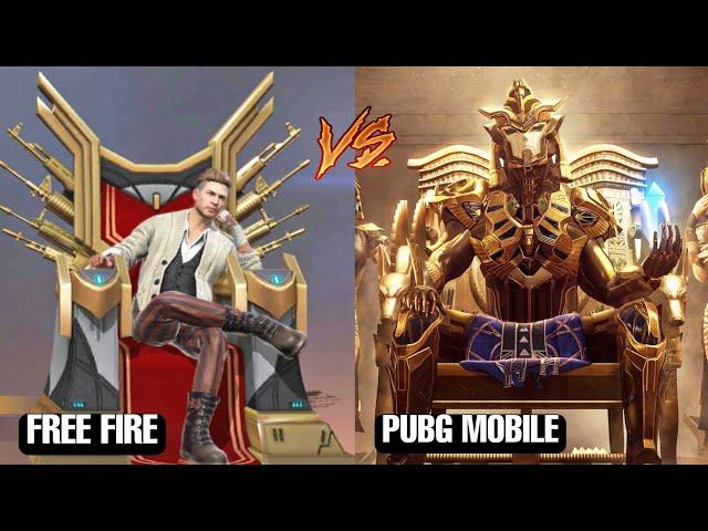 PUBG Mobile Emotes Vs Free Fire Emotes Battle | Who is Best 2021