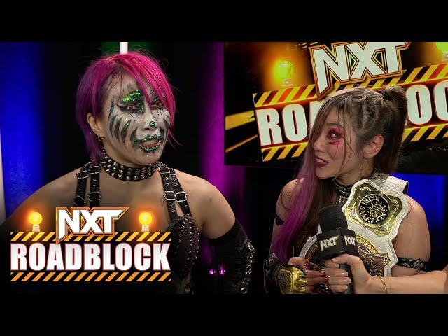 The Kabuki Warriors celebrate being back in NXT: NXT Roadblock 2024 exclusive