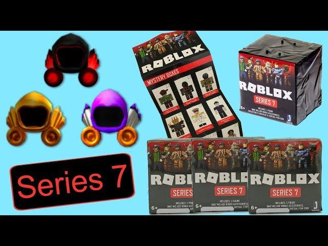 Roblox Series 7 CHECKLIST and Code Items, Black Boxes