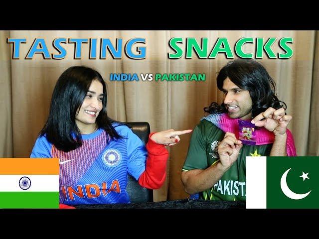 Tasting Snacks | Pakistan vs India | Rahim Pardesi