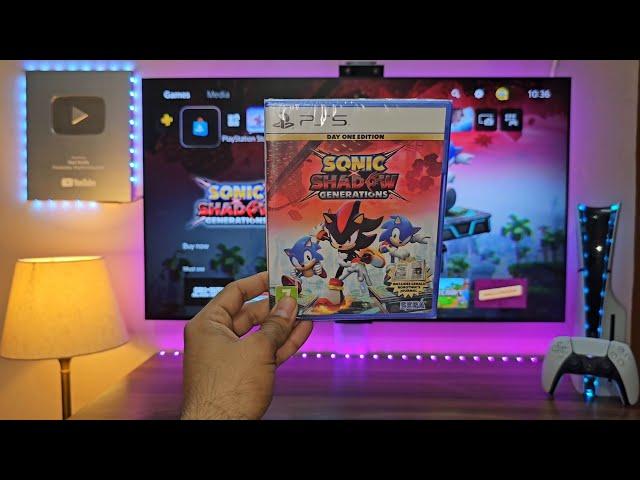 Sonic X Shadow Generation (Unboxing + Gameplay) PS5 4K HDR 60FPS