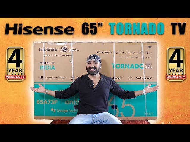 Hisense 65 inch Tornado TV Review - The Perfect Storm️