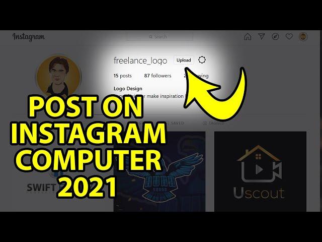 How to Post on Instagram From Computer 2021 [ PC or Laptop ]