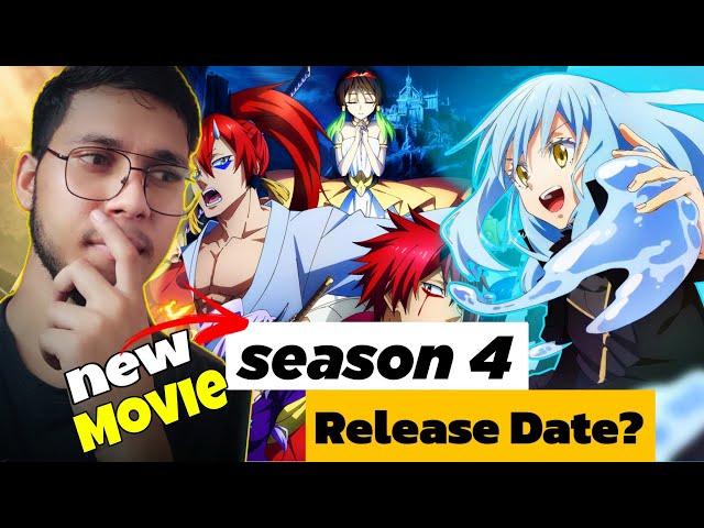 that time i got reincarnated as a slime Season 4 & Movie Release Date  || New Anime || saiyox