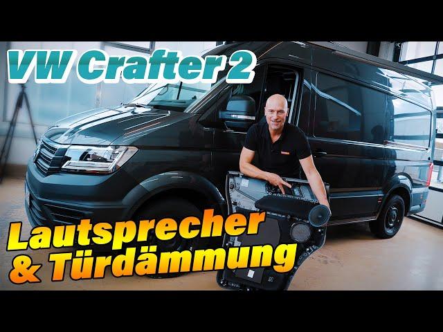 VW Crafter 2 | Lautsprecher einbauen und Türdämmung | ARS24