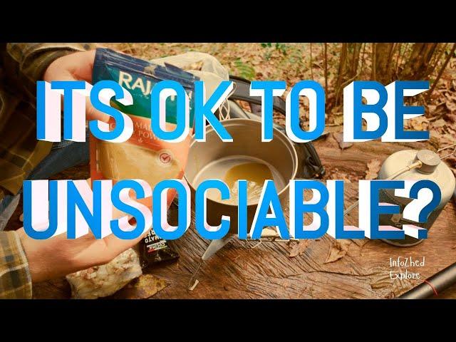 It's ok to be unsociable. Is it?