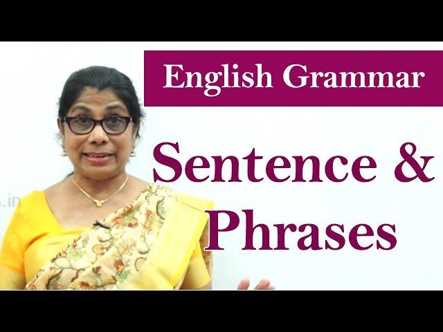 Learn English Grammar | Sentence & phrases | Basic English Grammar for kids