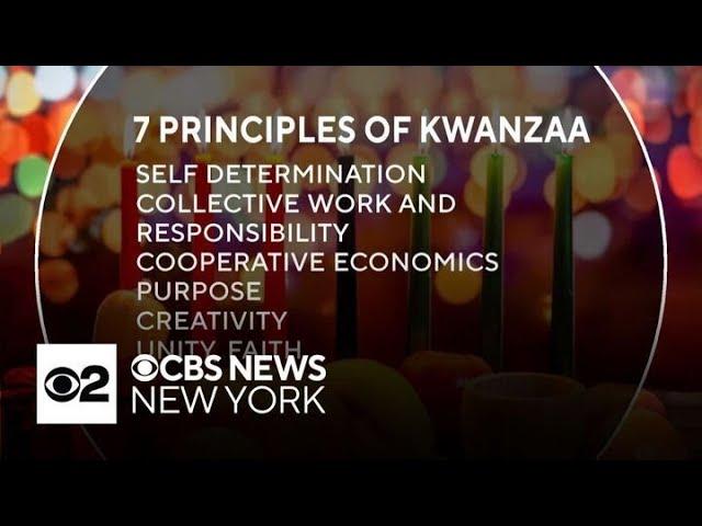 Celebration of the 7 principles of Kwanzaa begin on Thursday