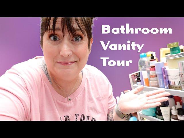 BATHROOM VANITY TOUR | My Daily Beauty Products