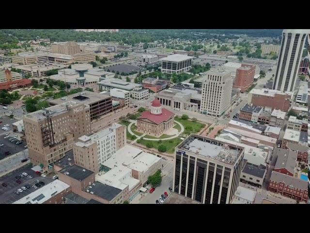 Downtown Springfield, Illiniois Drone Videography | 4K