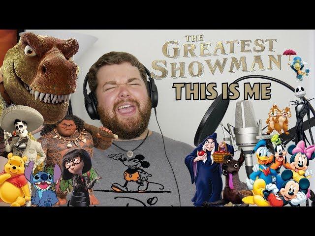 Disney and Pixar Sings This is Me From the Greatest Showman