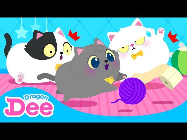 Baby Kittens  | Baby Animal Songs | Dragon Dee Songs for Children