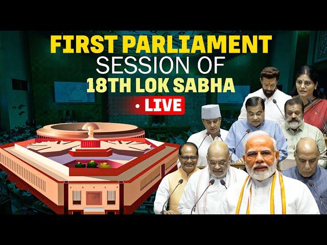 LIVE: PM Modi and Newly-elected MPs, takes oath |First Parliament Session Of 18th Lok Sabha |Sansad