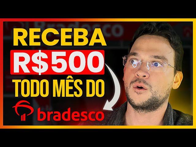 R$ 500,00 POR MÊS EM DIVIDENDOS DO BRADESCO l BBDC4