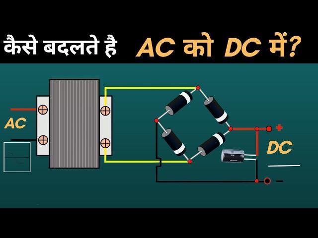 How AC To DC Converter Works || How Inverter Works || How Rectifier Works || Part - 1