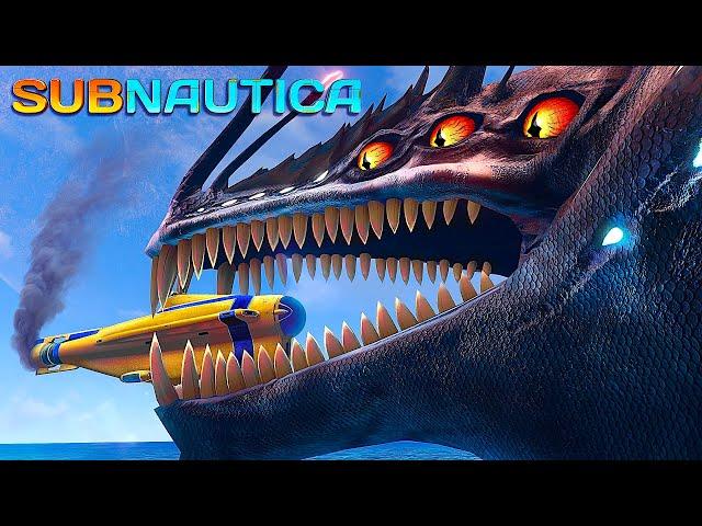 10 GARGANTUAN Leviathans vs. 200 CYCLOPS SUBS (Subnautica)