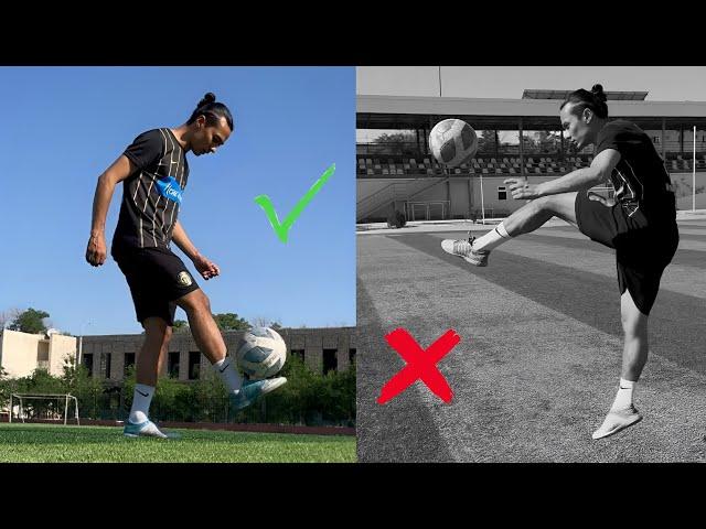 TO'PNI QANDAY QILIB TO'G'RI TEPISHNI O'RGAN! QANDAY QILIB 1000 MARTA JANGLER QİLİSH|FREESTYLE|FUTBOL