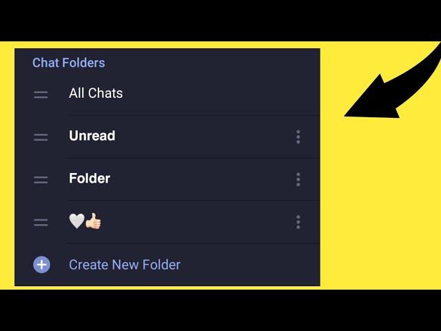 Telegram Folders Kaise Add Karen | How To Set UP Telegram Chat Folder